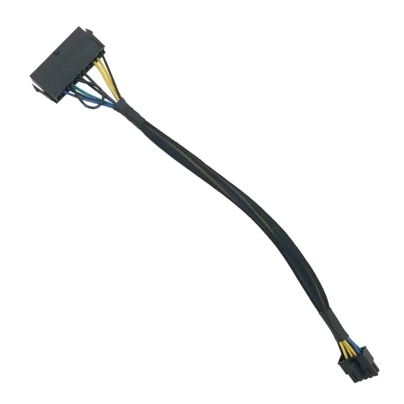 24 Pin Female to 10 Pin Male ATX Converter Cable 20cm/30cm Length for Lenovo Desktops Motherboard