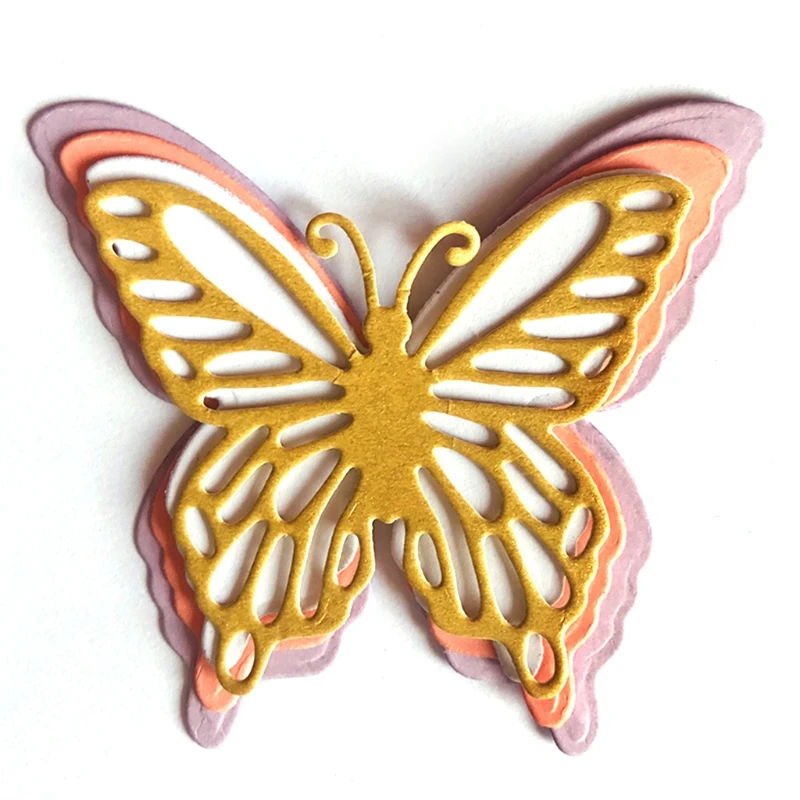 Butterflies Cutting Dies Metal Cutting Die Butterfly-shape Decoration Supplies