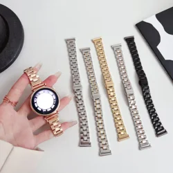 18mm Stainless Steel Band For Huawei Watch GT4 41mm GT3 GT2 20mm 22mm For Samsung Galaxy Watch 6/5/4/3 Metal Bracelet Watchband