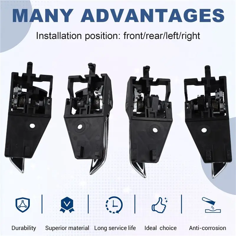 4Pcs For Vitara SX4 S-Cross Car Interior Door Handle 83130-61M10 83110-61M10-A54R