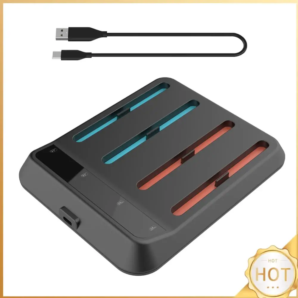 

Controller Charger 4 in 1 Charging Dock Magnetic Controller Charger Stand Station for Nintendo Switch2
