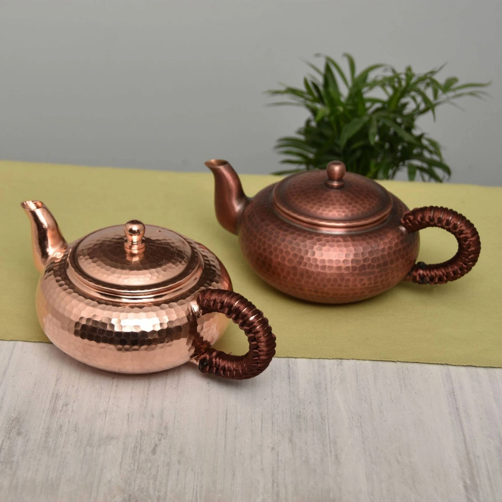 Hammered Copper Teapot Antique-Inspired Copper Teapot Cookware Traditional Teaware Elegant for…