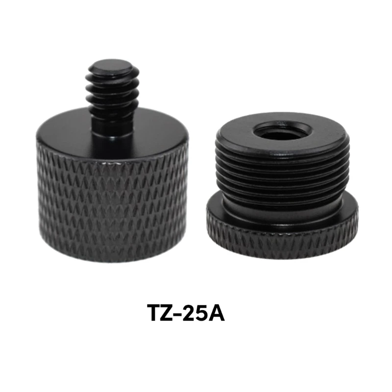 SZYA Aluminium Microfoon Schroef Stevige 1/4 5/8 Adapters TZ 24A TZ 24B TZ 25A