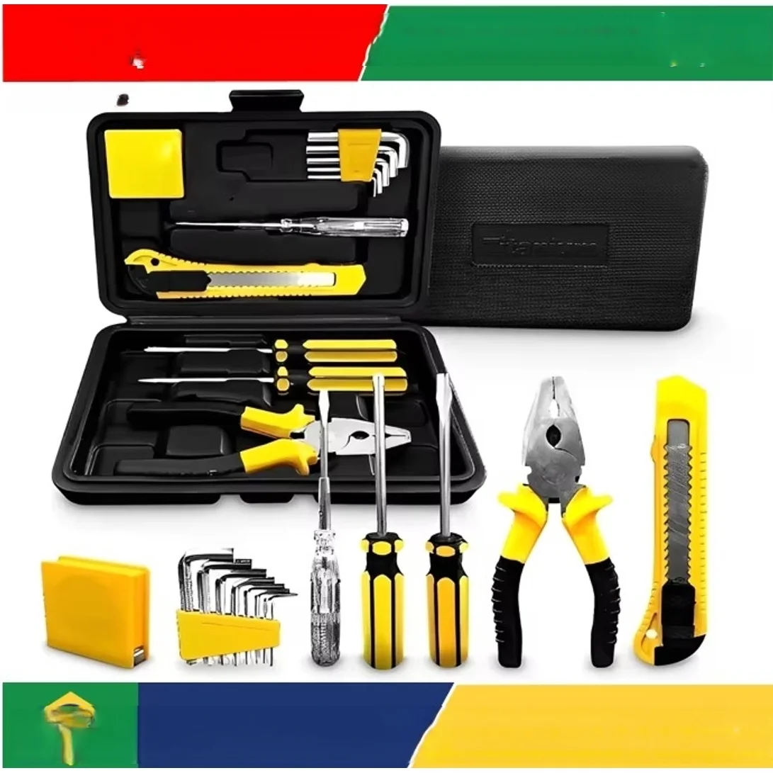 12 Pieces Titanium Tool Game Kit with Case