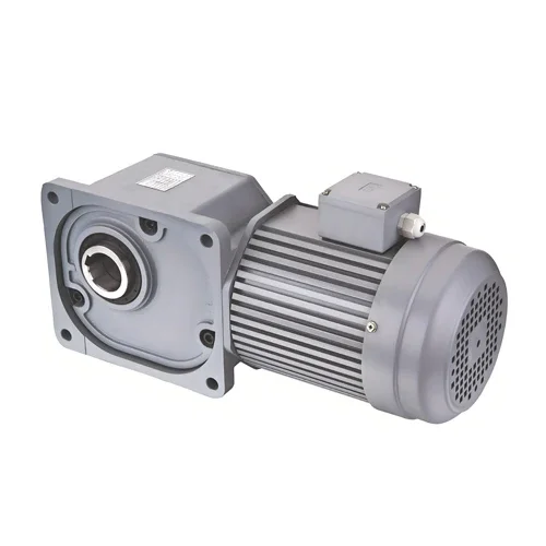 Right-Angled Hollow AC Electric Motor for Specialized Mechanical Power Transmission Applications