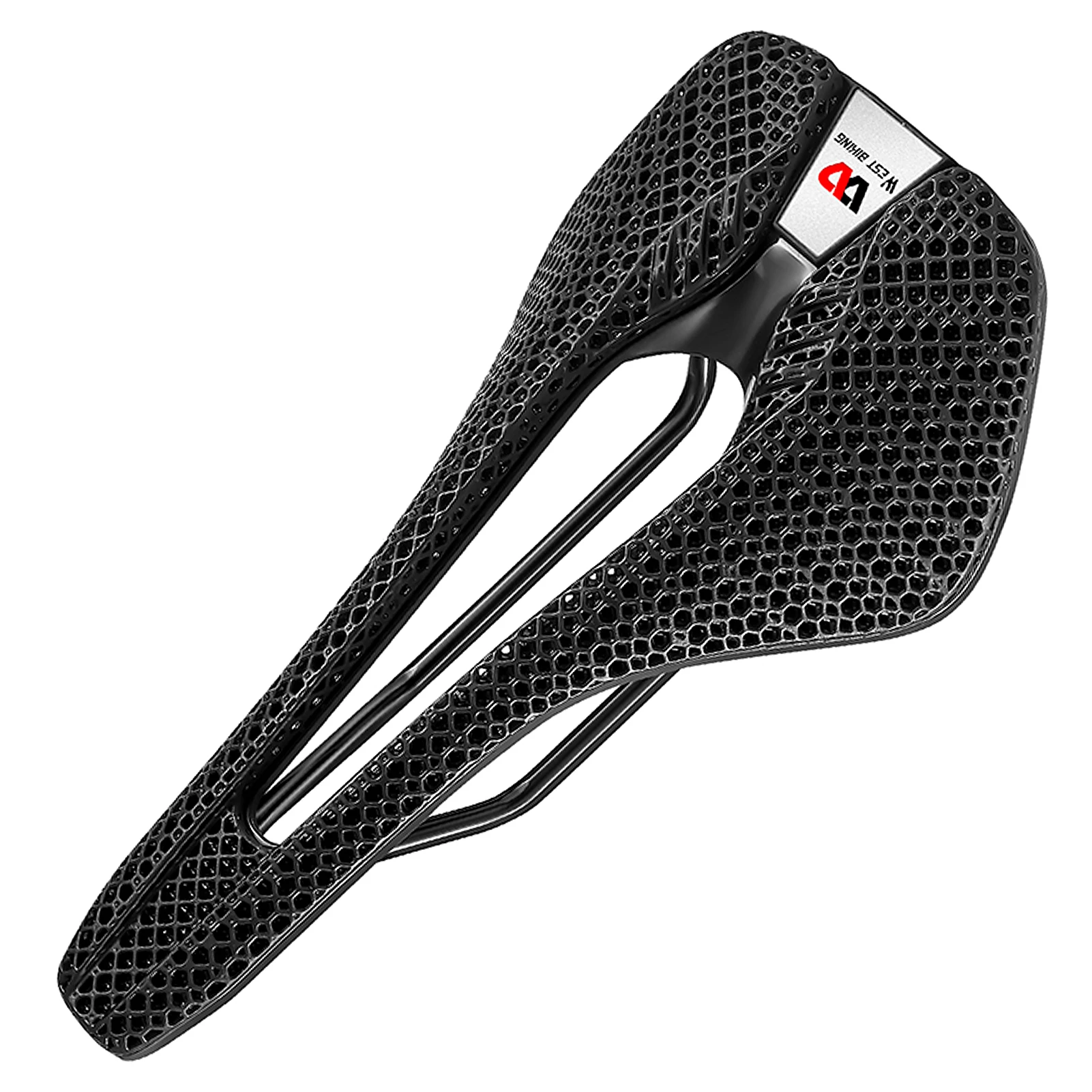 

WEST BIKING 3D Bicycle Saddle Lightweight High-resilience TPU Bicycle Seat MTB Road Bike Cycling Comfortable Honeycomb Cushion