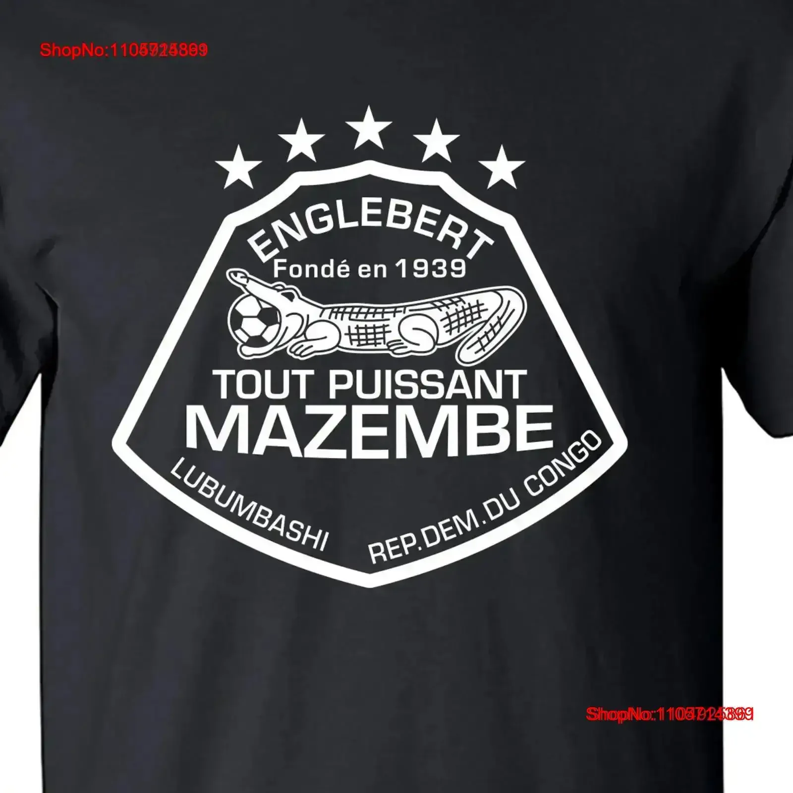 TP Mazembe T Shirt Congo sport vintage Washed Top For Everyday Wear Breathable Stylish streetwear Casual Stretched vintage