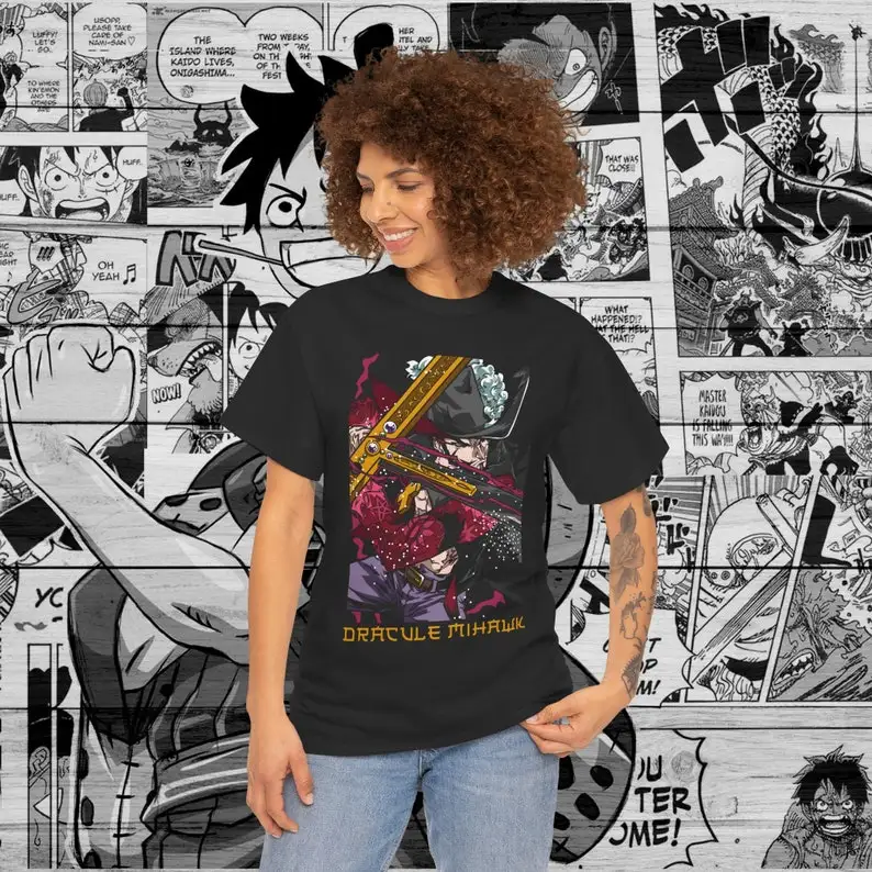 Unisex Vintage Anime Manga T-shirt, Especial