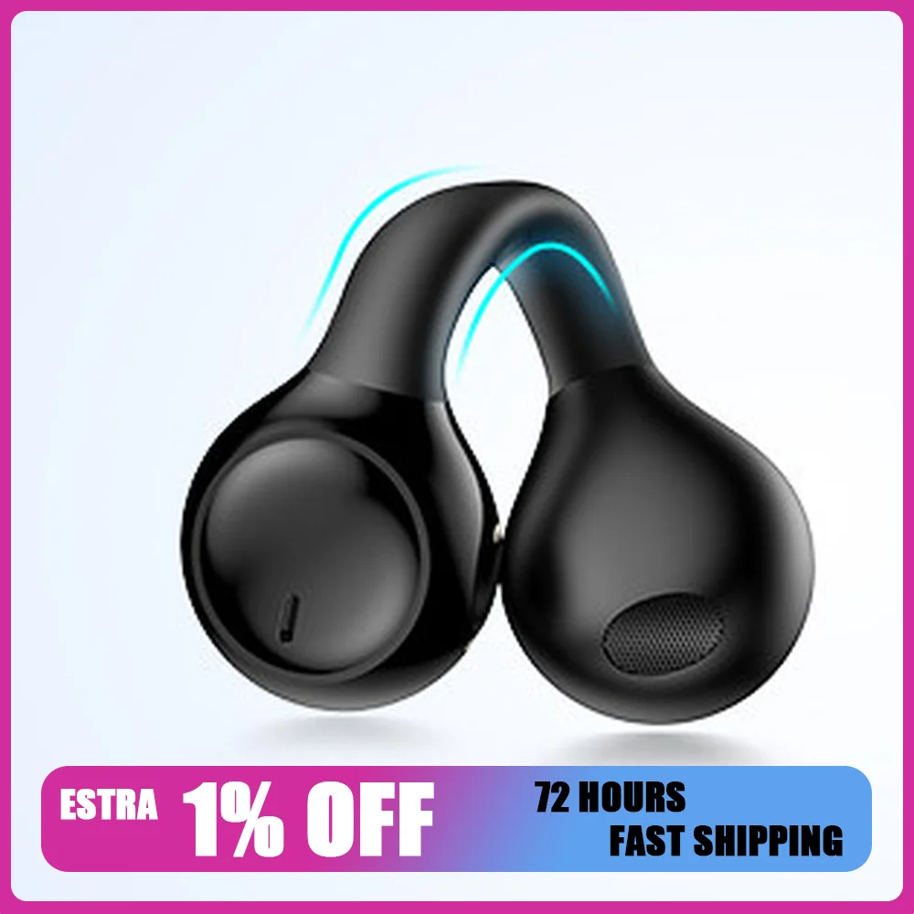 AIGO TJ170 Open-Ear Clip-On Wireless Bluetooth Earbuds for Sports Music and Calls For Gifts