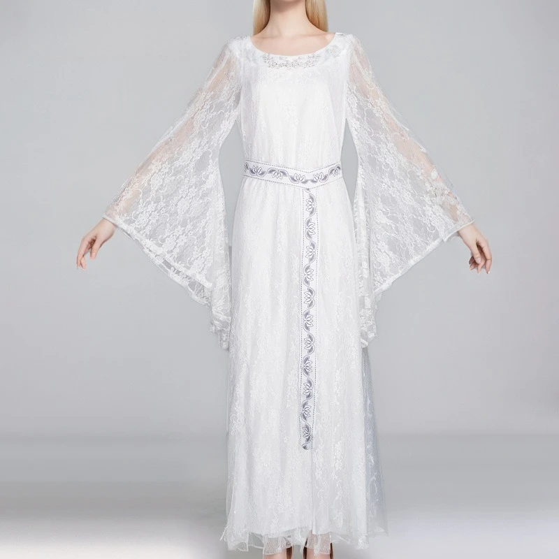 

Vintage Medieval Queen Cosplay Dress For Women Ring Leader Elf Princess Costume Unique Halloween Carnival Party Costumes