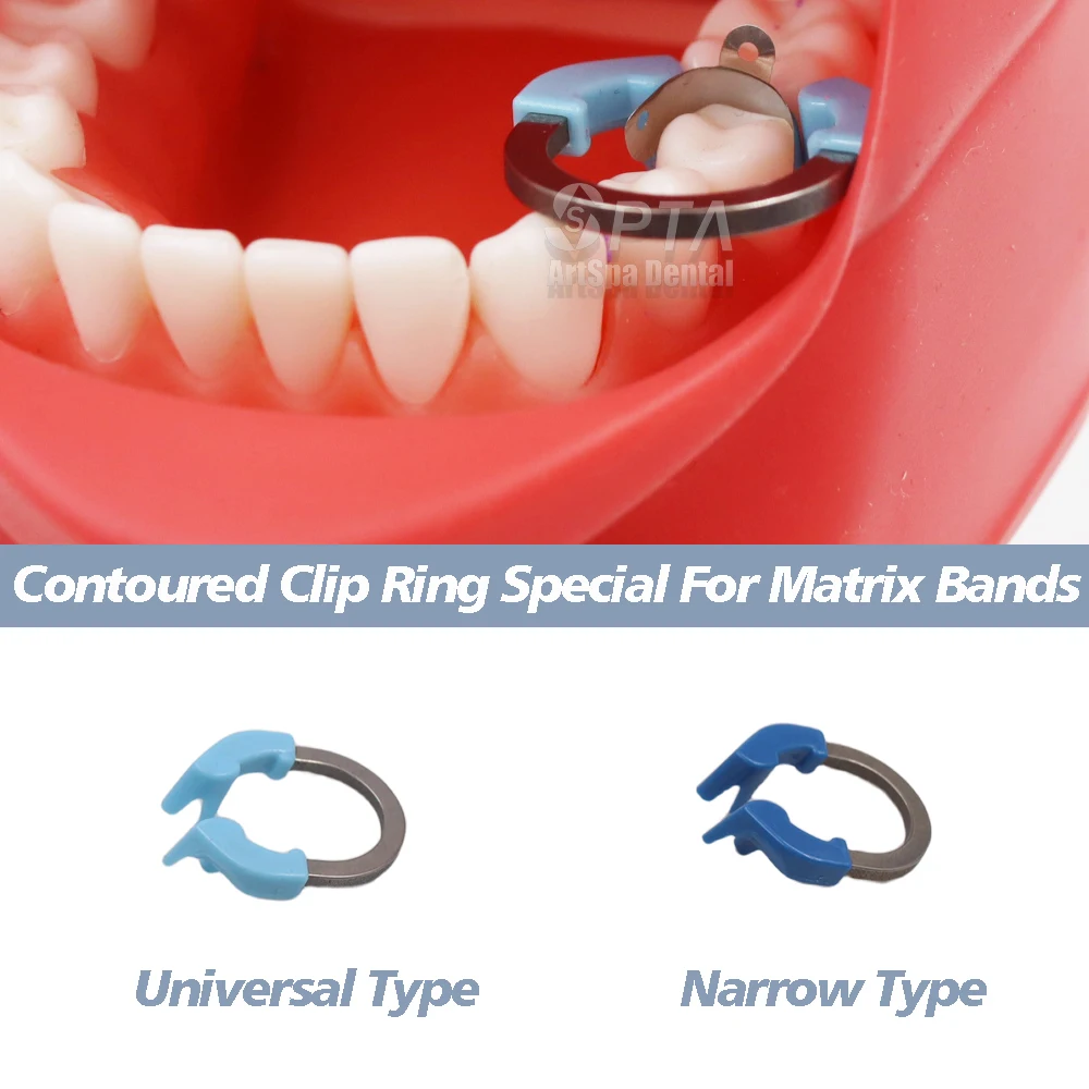 

Dental Sectional Matrix System Matrices Clip Matrix Bands High Quality Dentistry Instrument Tool Nickel Titanium Clamping Ring