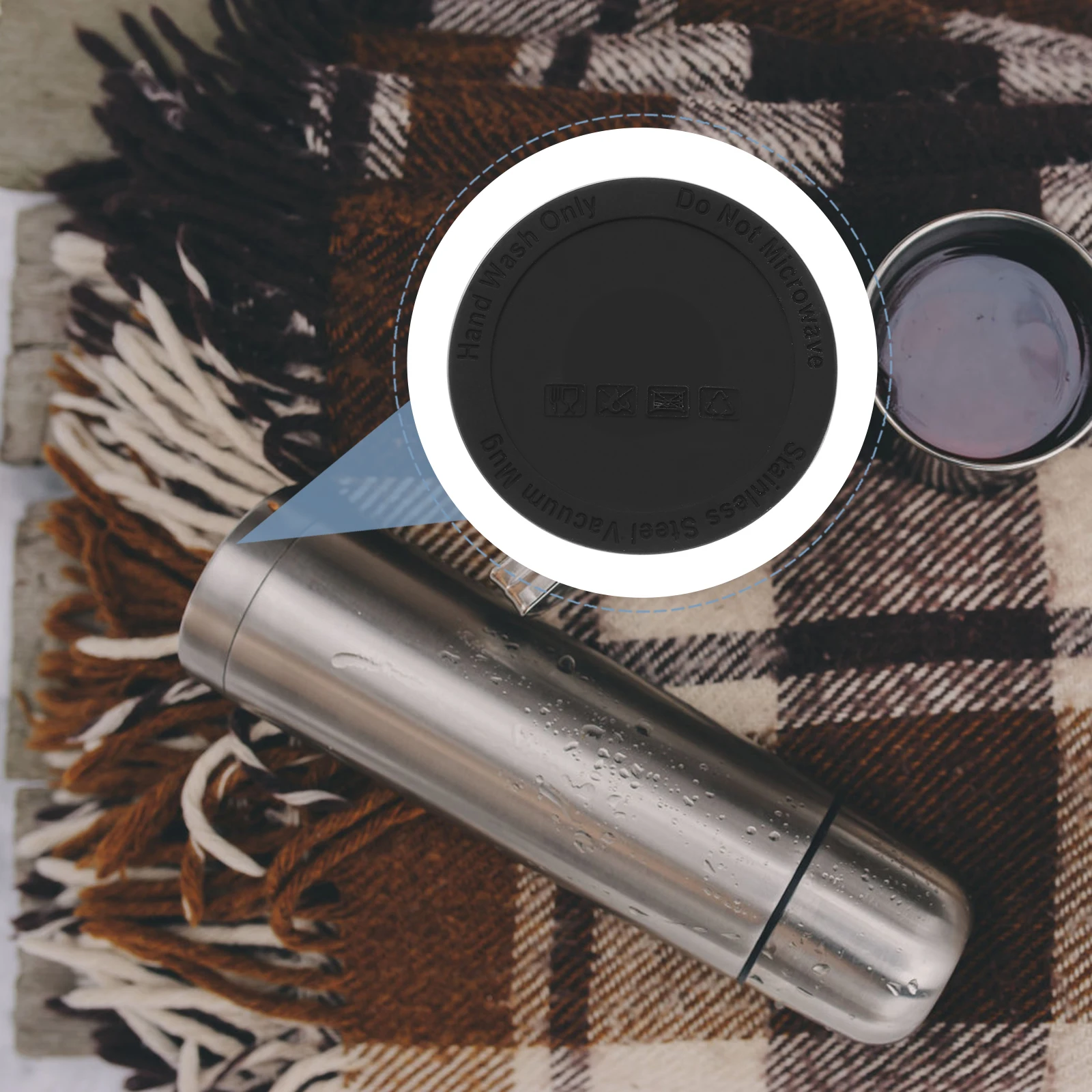 

10pcs Silicone Cup Mats Heat-Resistant Anti-Slip Bottle Pads Home Kitchen Tumbler Mats Protective Round Non-Skid Pad