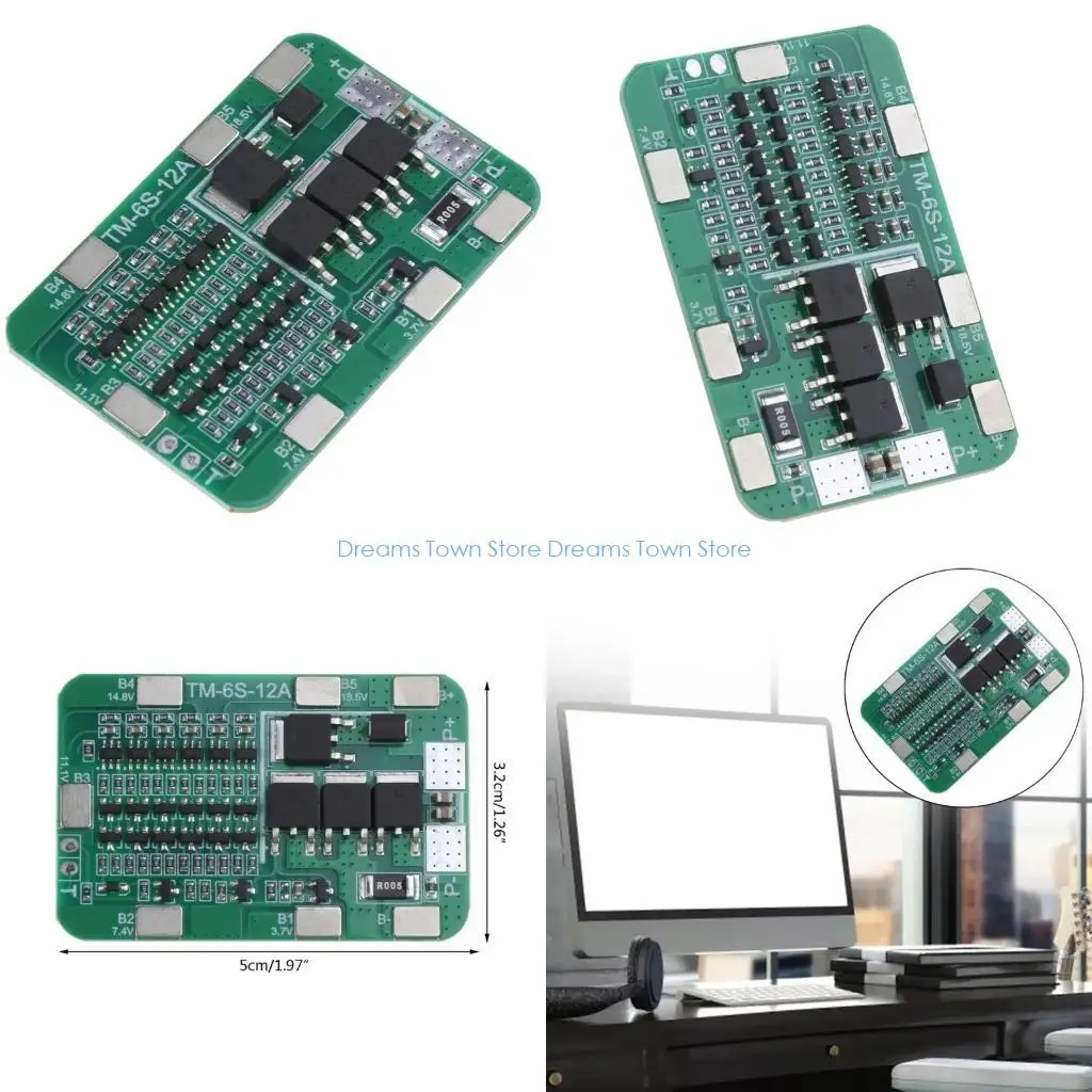 

HX6A 6S 15A 18650 Зарядное устройство P C B для платы защиты литий-ионной батареи