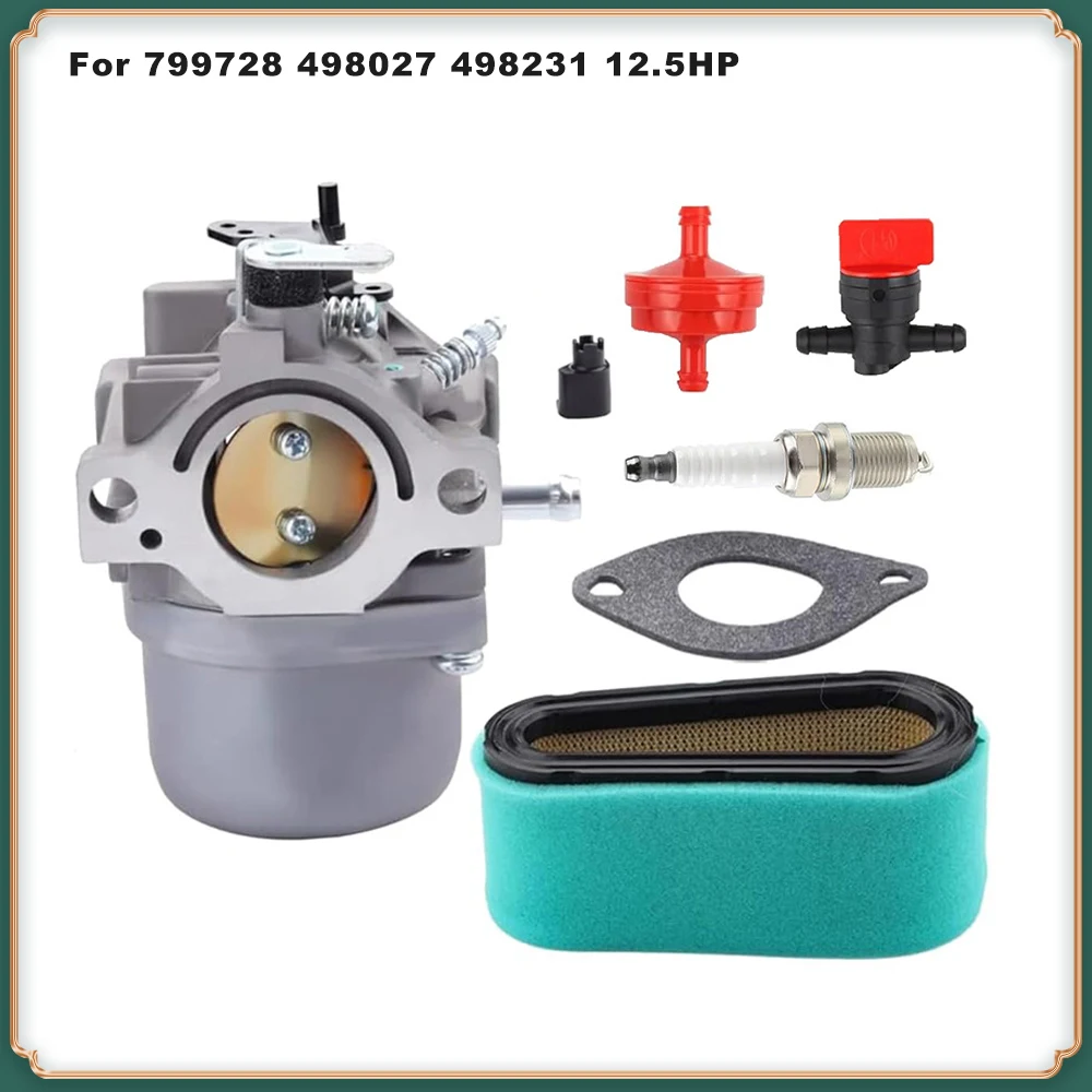 

Carburetor for 12.5 HP Riding Lawn Mower | Replaces LMT 5-4993, 799728, 498027, 498231
