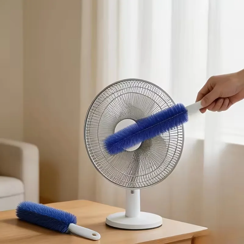 1pc Fan Cleaner Brush,Fan Brush Cobweb Duster Microfiber Duster Ideal For Ceiling Duster, Household Duster Curtains