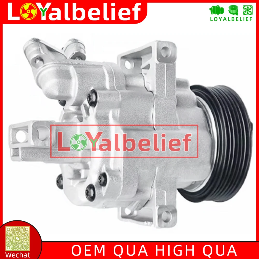 DKV06R A/C AC Compressor For Peugeot 107 Toyota Aygo Citroen C1 88310-0H010 883100H010 6453-RJ 6453RJ