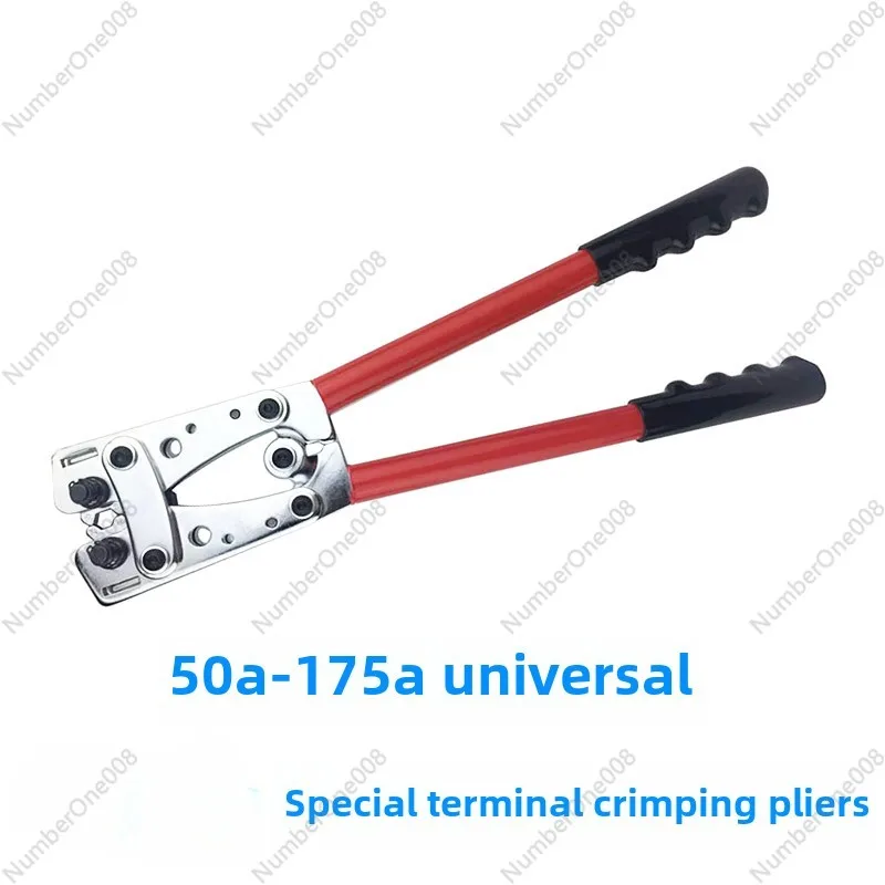 Plug crimping pliers Ratchet crimping pliers Cold terminal crimping pliers