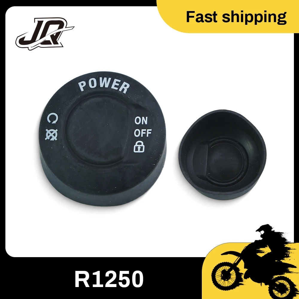 Waterproof One-Key Start Switch Cover For BMW R1200GS LC R1250GS LC ADV F900R F900XR 2014-2023  Silicone Protector Cap
