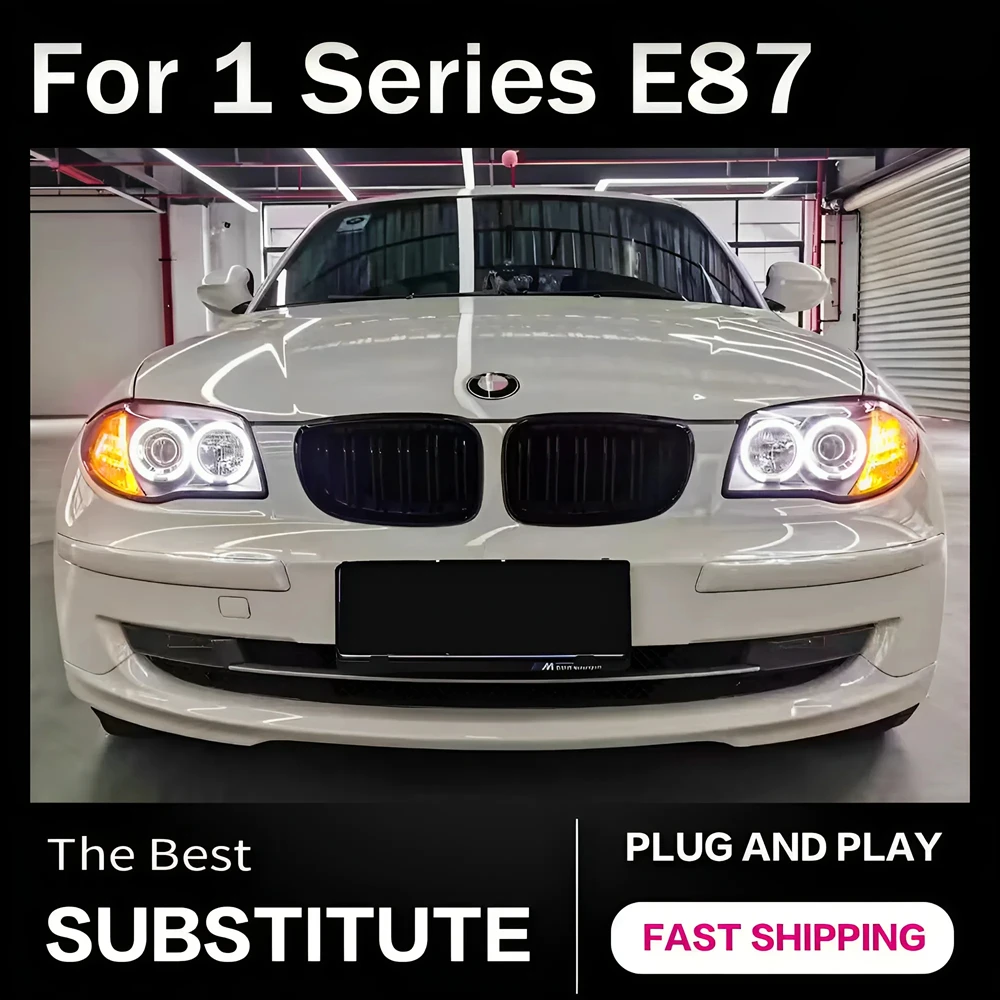 

Car Styling Headlights for BMW E87 2004-2011 LED DRL Turn Signal Light Led Projector Auto Accessories