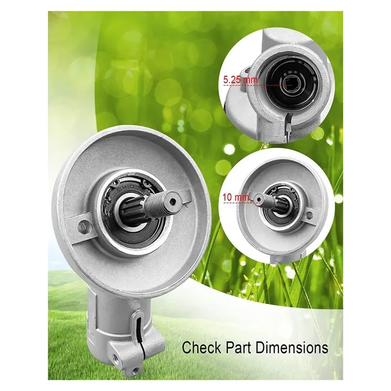 [Great Sell】 Replace 4144 640 0100 4144 640 0102 Compatible Gear Head Box For Brushcutter Models FS55 FS55C FS55R FS56 FS7