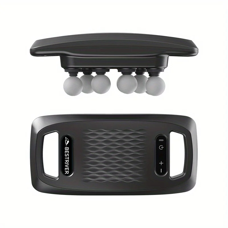 

Профессиональный массажер для фасции 10 в 1: 10 насадок с 3-уровневым нагревом и 9 режимами, облегчение всего тела спины, портативный для дома