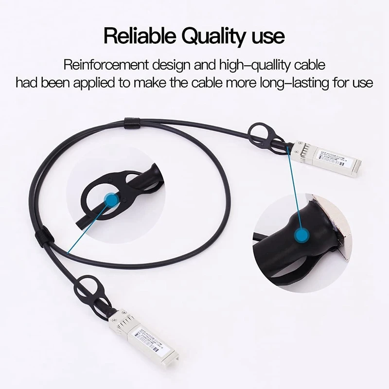 SFP-H10GB-CU1M用パッシブTwinaxケーブル,dac,SFP-H10GB-CU1M,d-link (1m), 10gbase,直接銅線接続