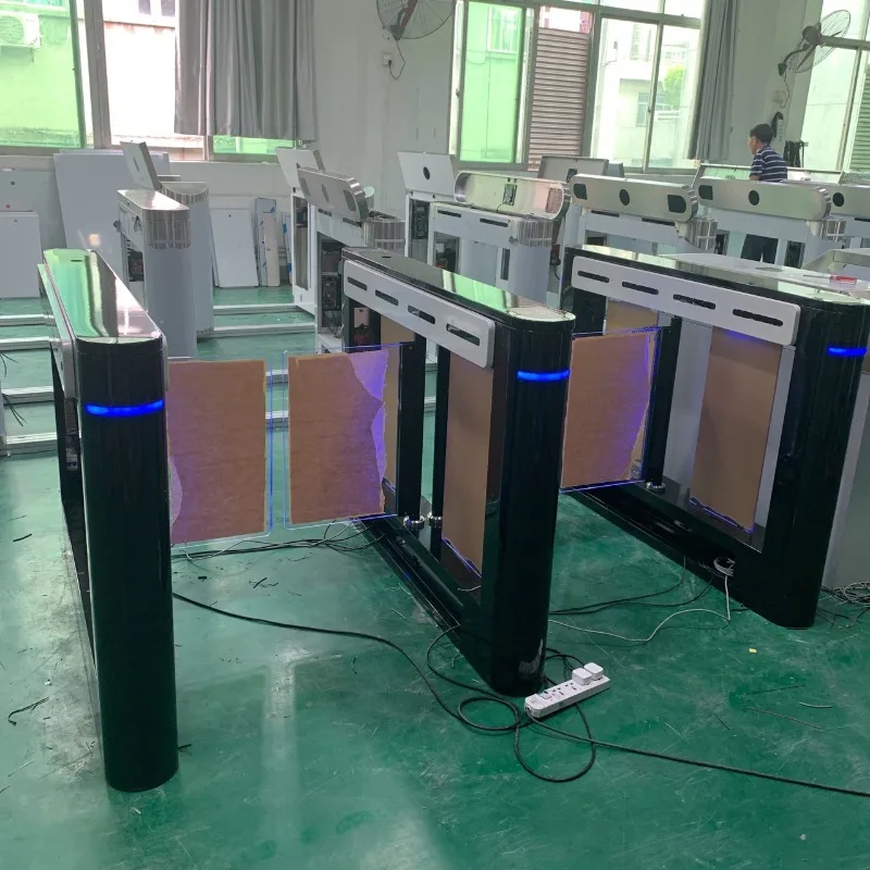 Pedestrian passage luxury small pendulum gate facial recognition gate community scenic gym entrance access control gate X20