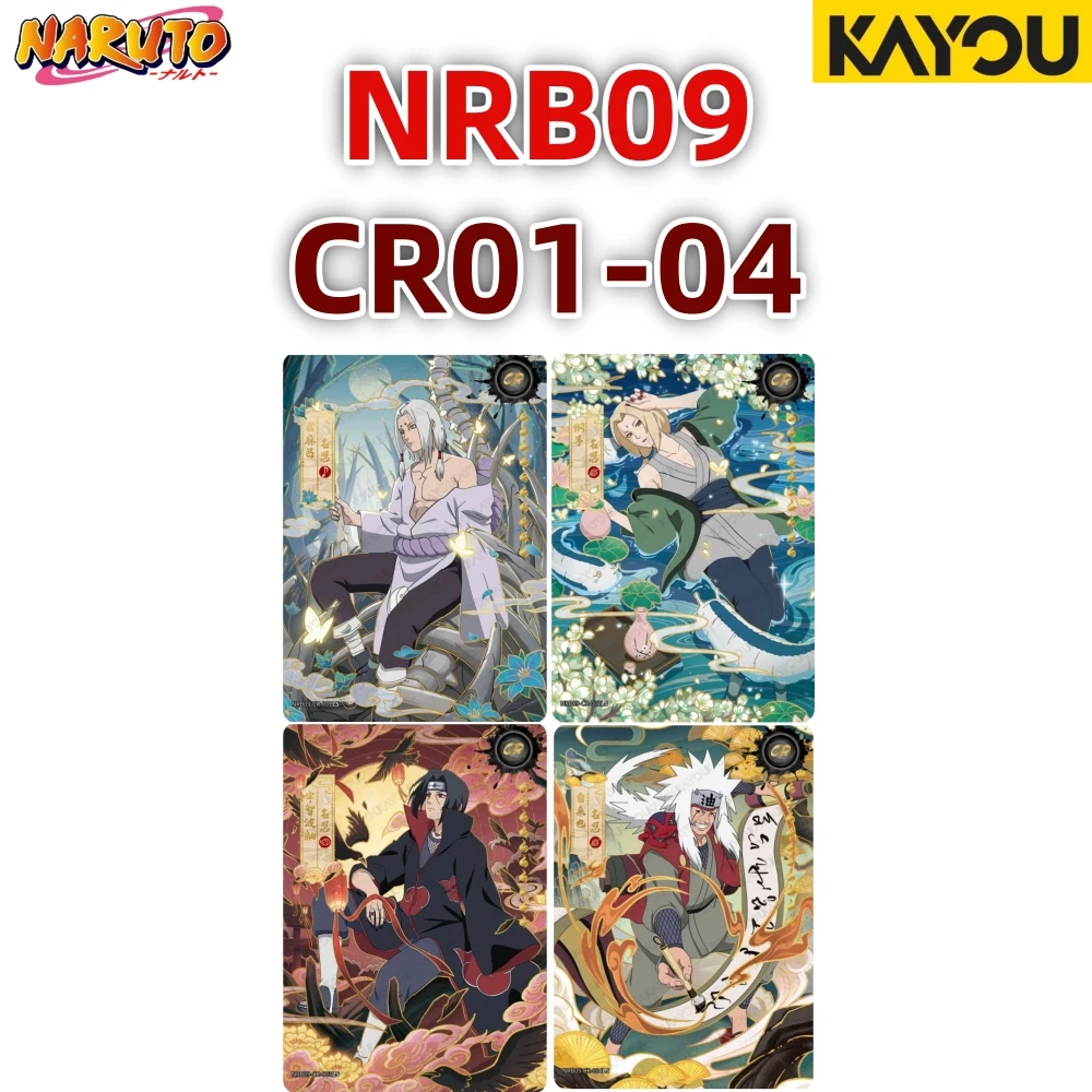 Kayou Naruto Card T4W8 T2W9 Complete Set BP\CR\ASP\UR\MR\SSR\SR\R