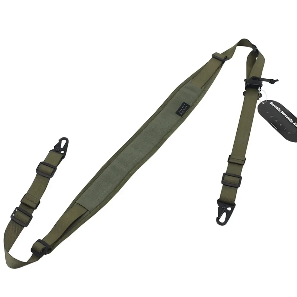 Hunting Rifle Tactical Modular Rifle Sling 2 Point Padded Combat Shooting Gun Sling Strap Equipment Accessories