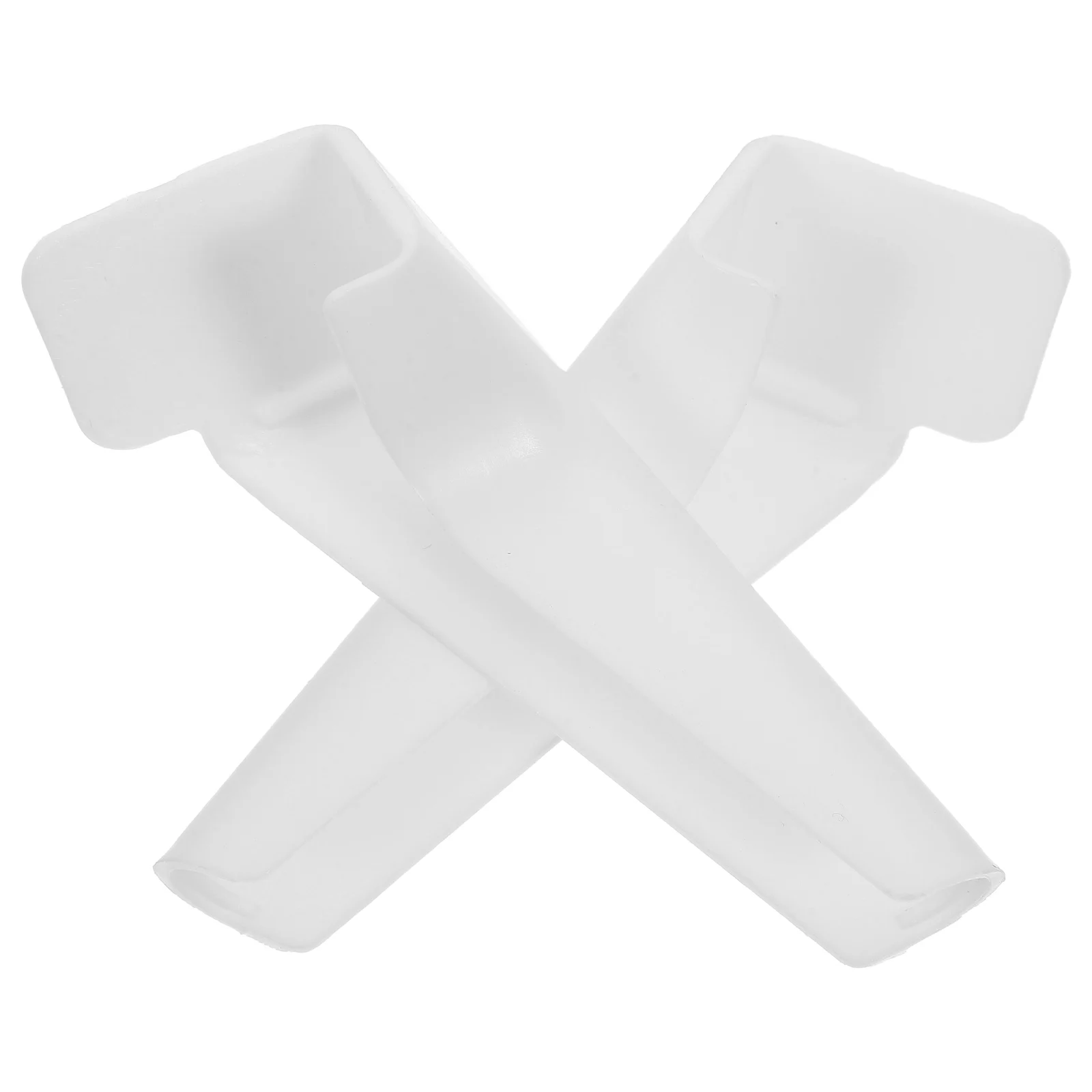 

2pcs Rv Rain Gutter Spout White Extended Drainage System Efficient Water Management Anticlogging Design Easy Installation For
