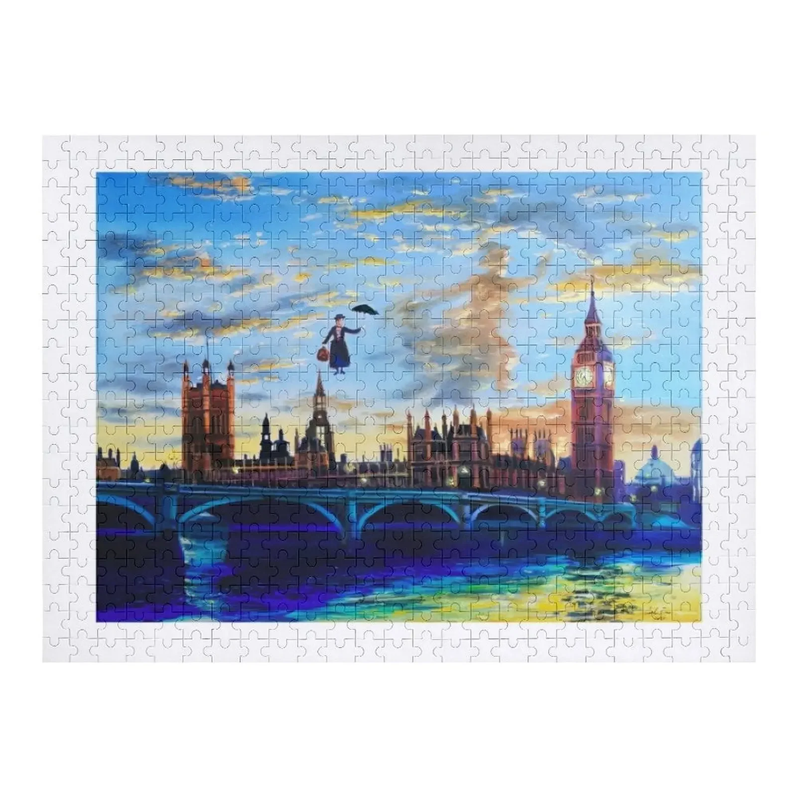 

Mary Poppins returns to London Jigsaw Puzzle Diorama Accessories Toys For Children Personalized Gift Ideas Puzzle