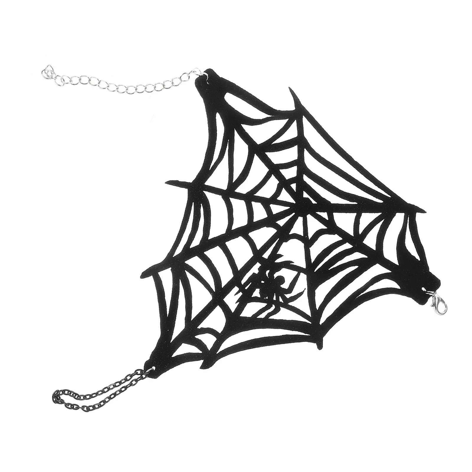 

Браслет без пальцев с паутиной, браслет на Хэллоуин, браслет в стиле стимпанк, регулируемый размер, аксессуар на запястье на Хэллоуин, стиль панк