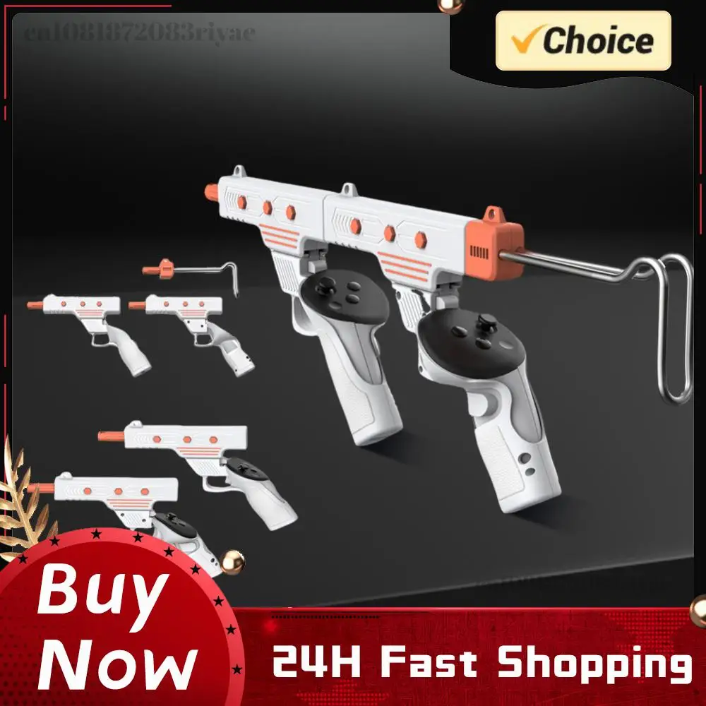 

VR Gunstock VR Game Accessories VR Controller Stock Rifle Adapter Shooting Controller Handle for Meta Quest 3/3S