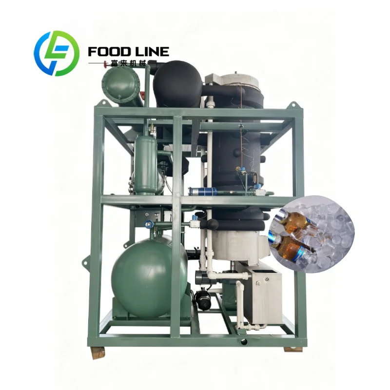 Adjustable Ice Length Tube Ice Maker Flexible Parameter Setting Different Size Tube Ice To Diversified Application Scenarios