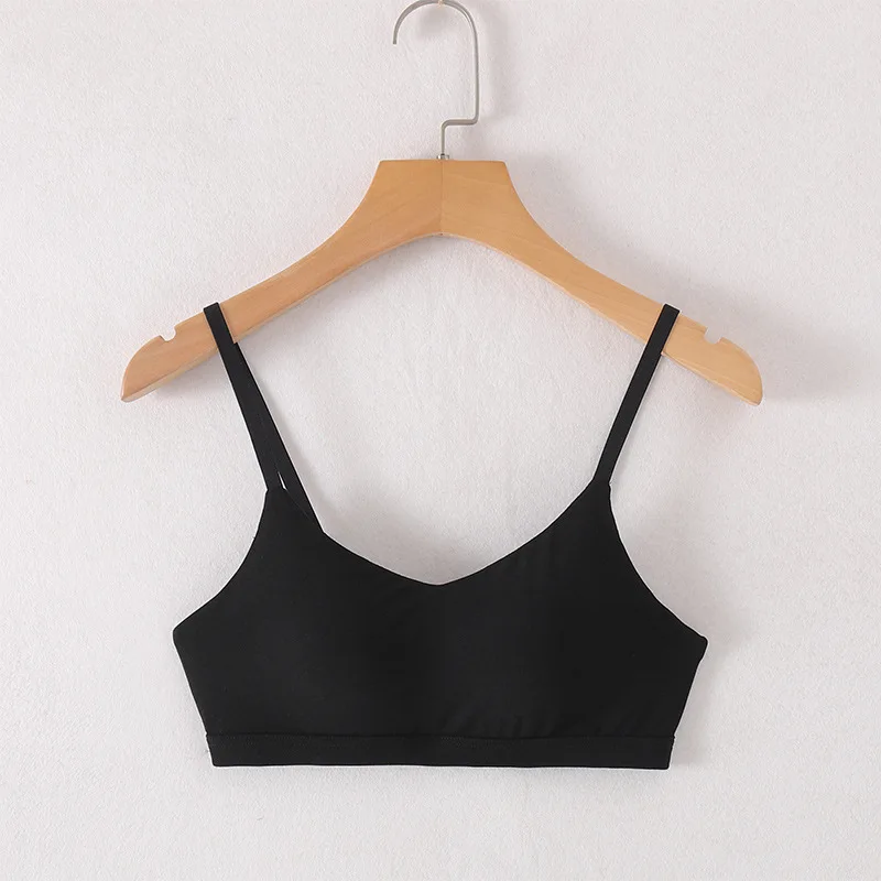 One Piece Sleepwear Pajamas Spring Summer Chest Pad Nightwear Top Beautiful Back Underwear Women Modal Cotton Sleeping Vest