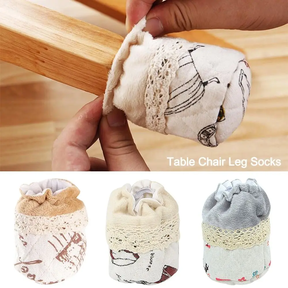 Wear Resistant Table Chair Leg Socks Elastic Thicken Table Foot Covers Protective Table Leg Floor Protection Mat