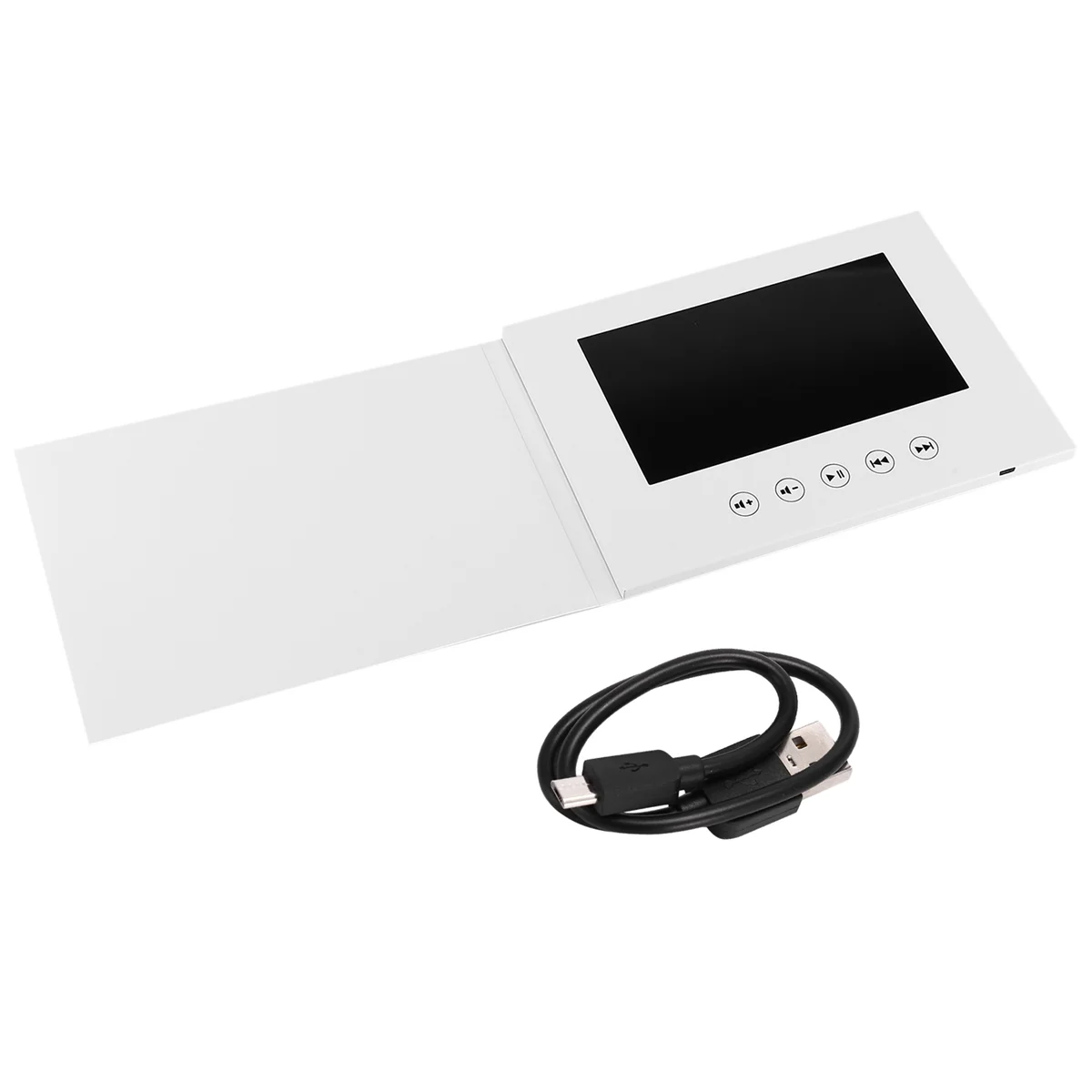 بطاقات كتيب فيديو جديدة مقاس 7 بوصة للعروض التقديمية ومشغل الإعلانات الرقمية وشاشة تحية فيديو مقاس 7 بوصة