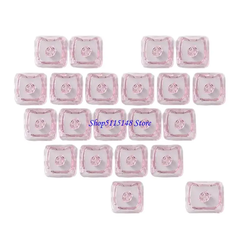 F3MA 21 Transparents Keycaps Night Use Storage Ergonomic MAO Height Typing