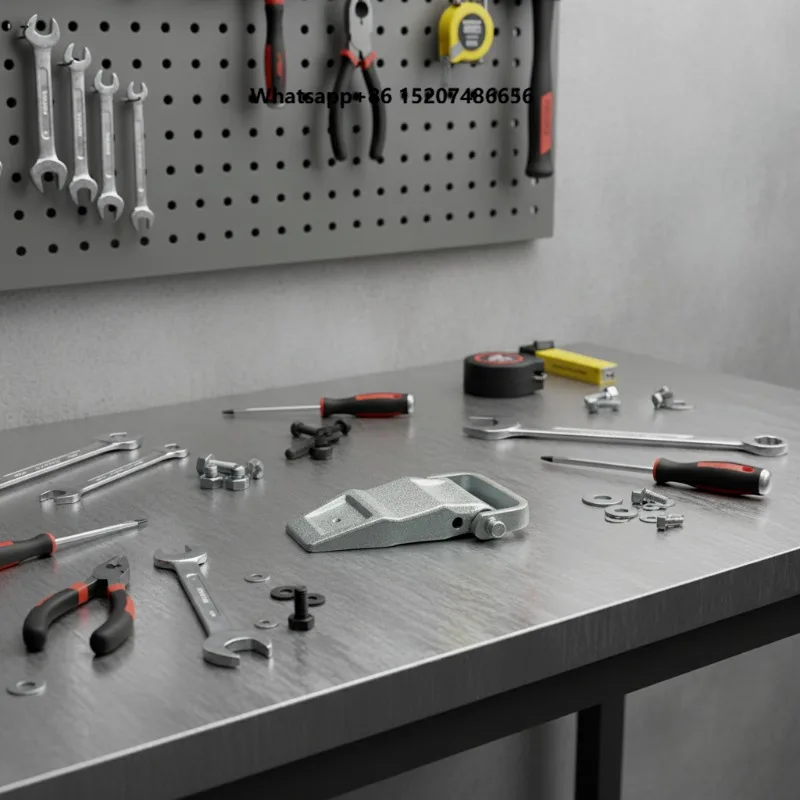 Standard Truck Door Hinge Pin Kit Reinforced Forged Steel Container Hinge for Heavy-Duty Container Door Repair