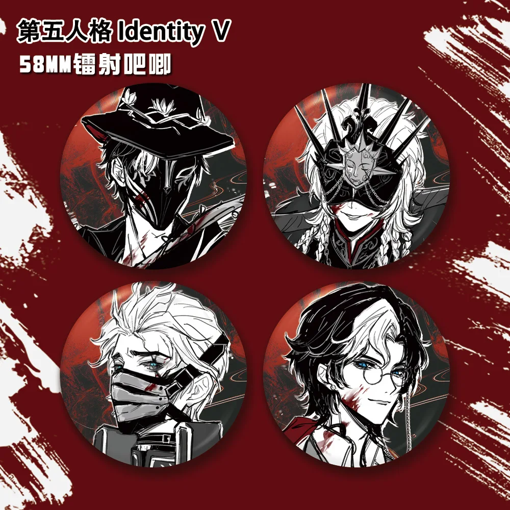 

Пятая личность, лазерный значок, Джек, ночные часы, отшелучник, Джозеф, игровая периферия, товары, аниме, булавка, кнопка, коллекционный косплей