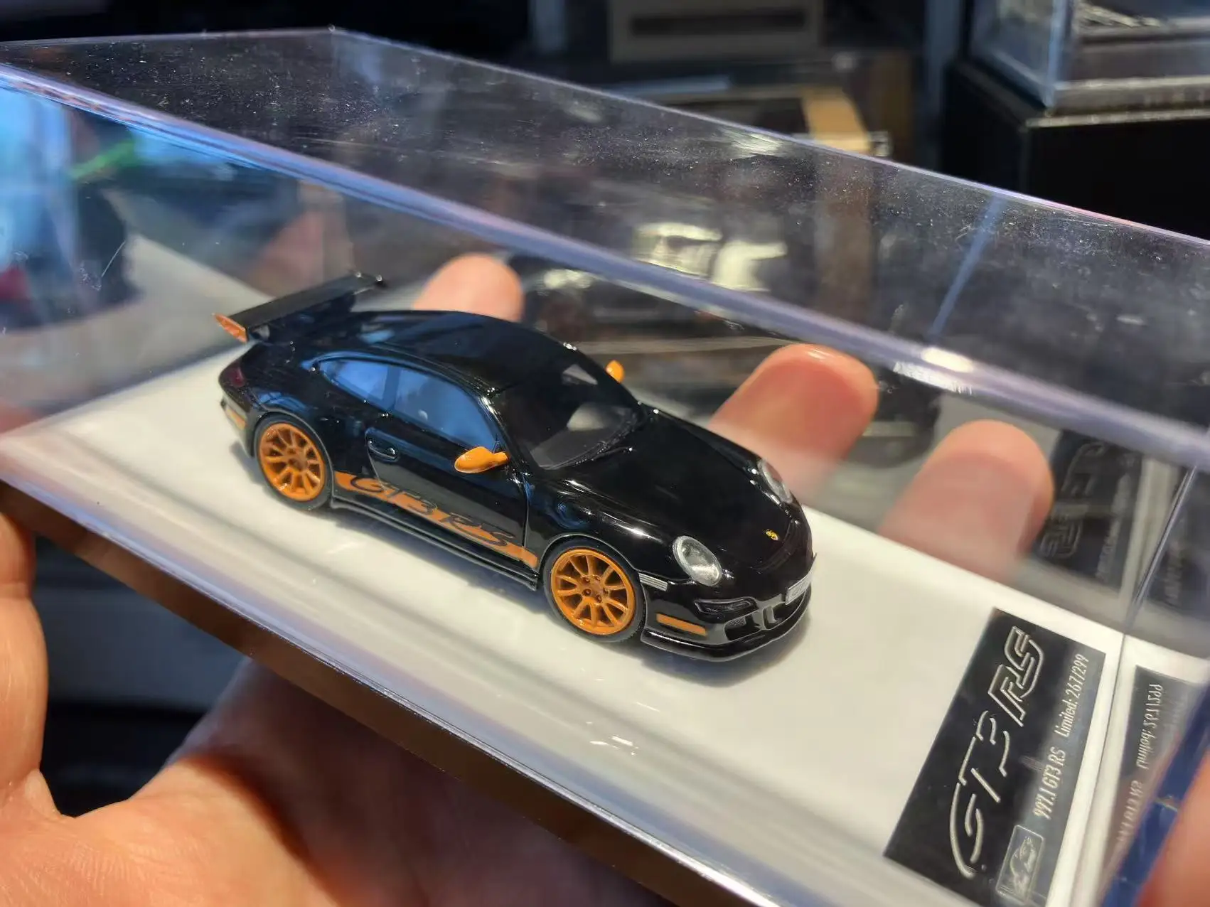 

Cars Lounge 1:64 Black 997.1 GT3 RS Sports Model Diecast Resin Car