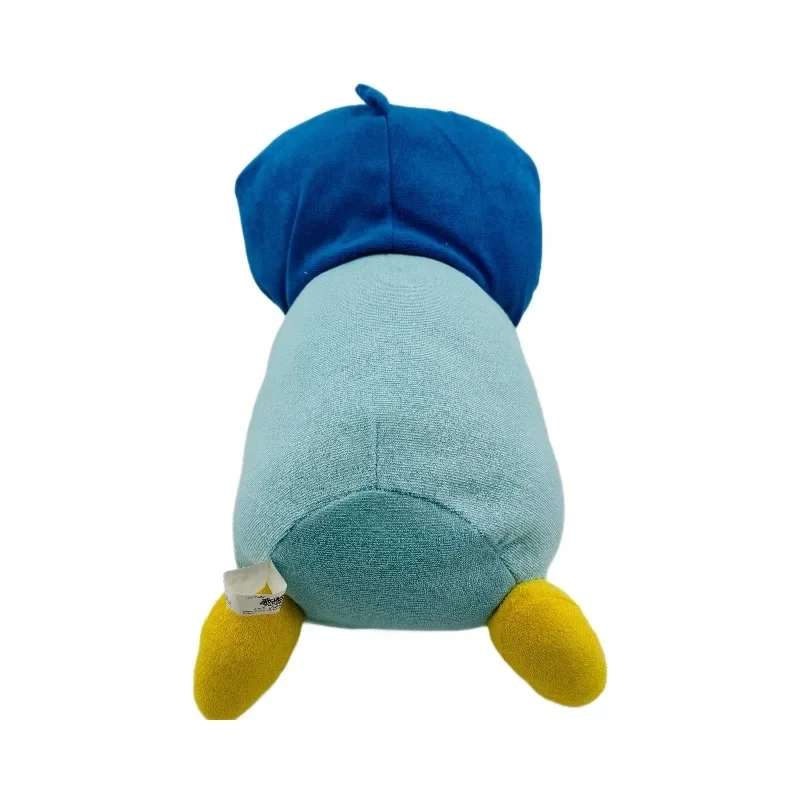 Peluche Piplup endormie Pokémon pour enfants, dessin animé mignon, jouets doux en peluche Anime PenEcolPlushie, oreiller beurre, cadeaux d'anniversaire, 35cm