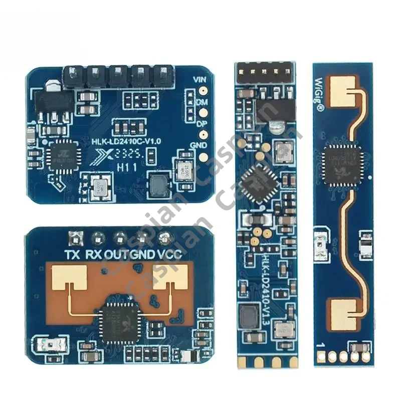 Human Presence Sensor FMCW Wave Radar InductionLD2410C 24GHz  Module Body Heartbeat Detection Sensors High Accuracy