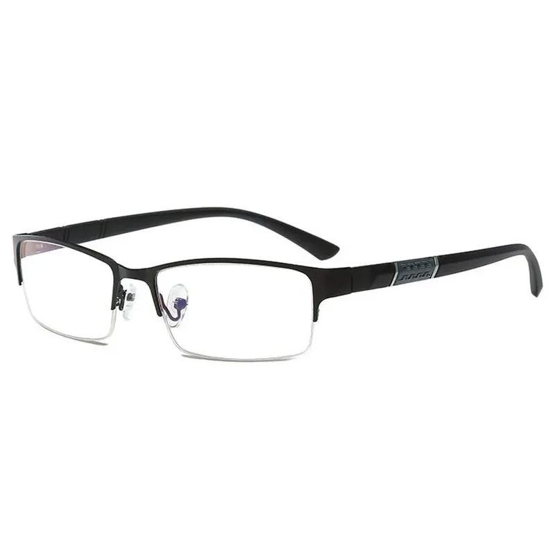 New Half Metal Frame Nearsighted Glasses Unisex Prescription Myopia 0 -0.5 -1 -1.5 -2 -2.5 -3 -4 -5 -6 Unisex óculos de leitura