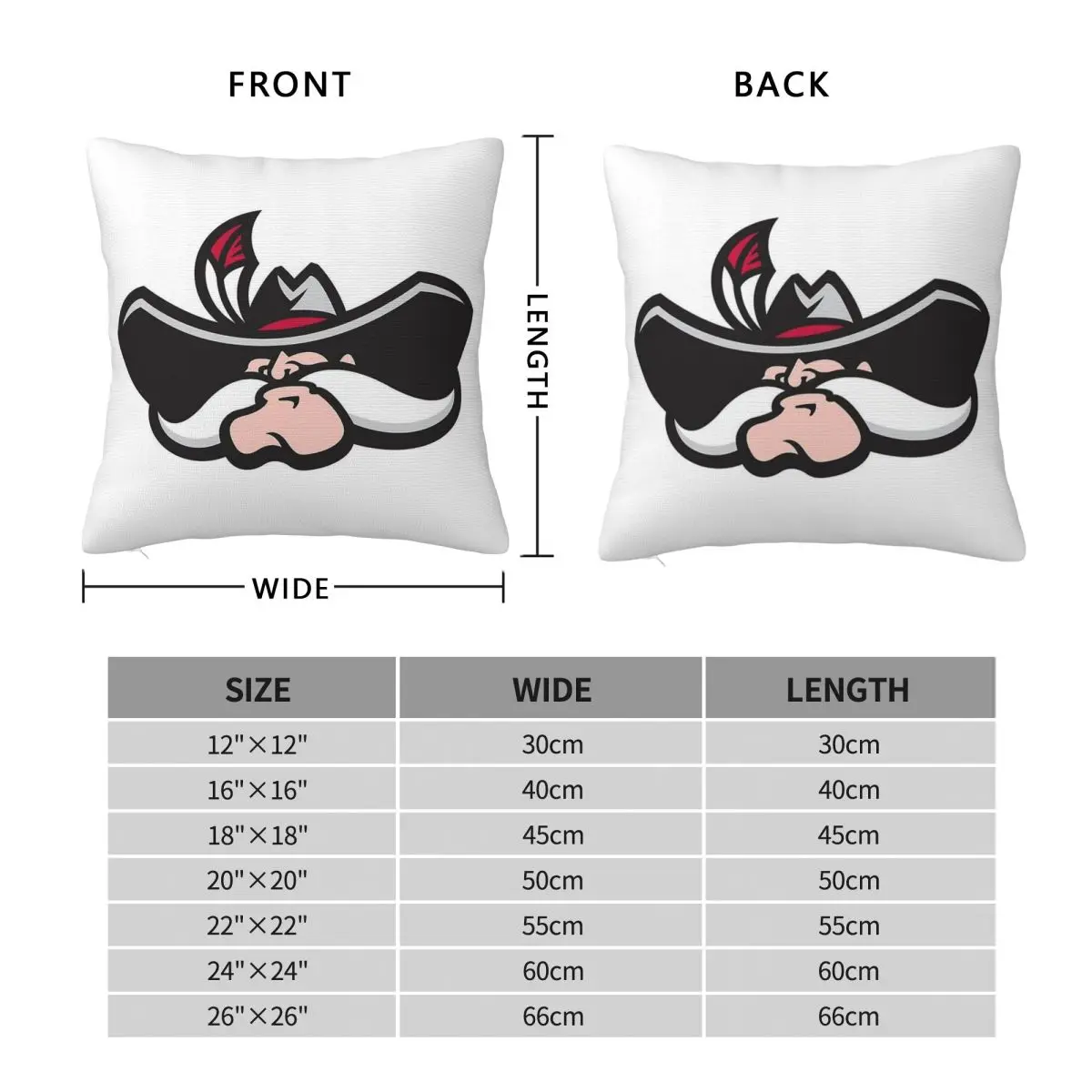 University Of Nevada Las Vegas Square Pillowcase Polyester Linen Velvet Creative Zip Decor Throw Pillow Case Bed Cushion Cover