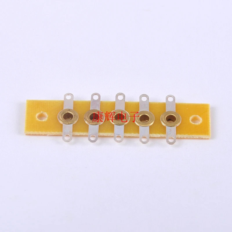 Single Row 5-position Biliary Machine DIY Wiring Board Wiring Frame, Ceiling Welding Frame, Audio Accessories Wiring Column