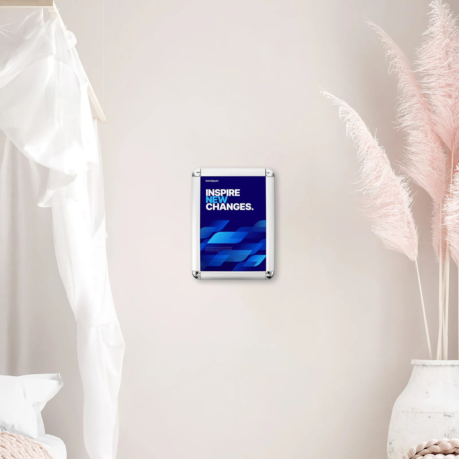 Professional A4 Photo Frame Aluminum Poster Holder Open Design Wall Hanging Picture Frame for Certificates Advertisements Home