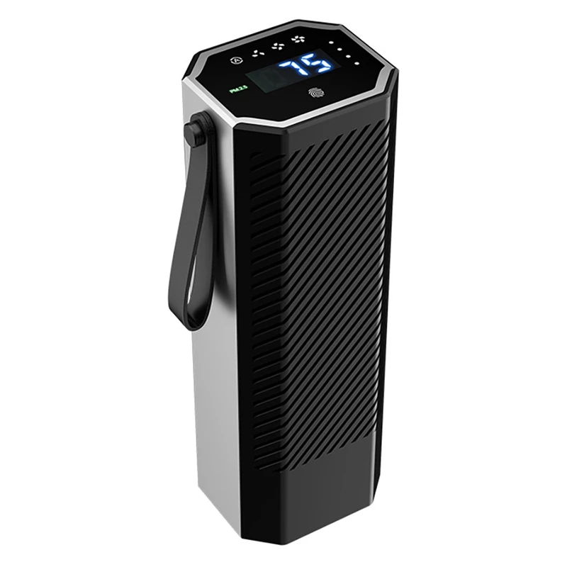 Portable Aluminum Alloy Car Air Purifier Cleaner USB Mini Home Air Cleaner For Outdoor