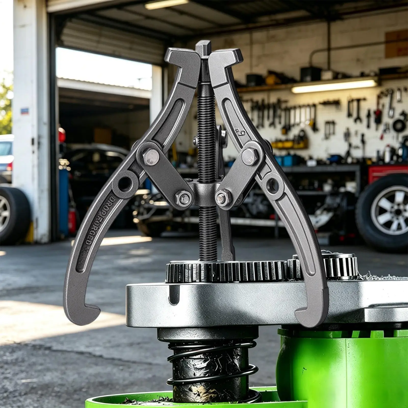 Gear Puller 3/4/6/8 Inch 3 Jaw 2 Jaw Reversible Pulley Remover Tool Bearing Flywheel Removal Kit Heavy Duty Professional Grade