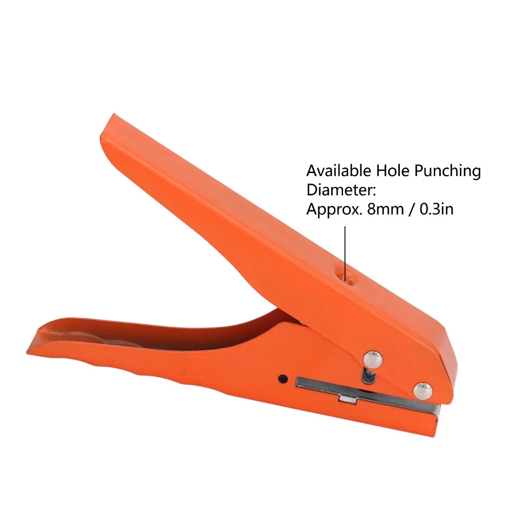 8mm Hole Size Single Hole Punch Labor Saving Handle Limit Taper Drill Bit Edge Banding Punching Pliers Ergonomic Design